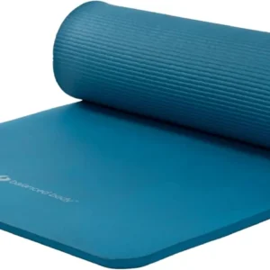 Extra-Thick Pilates and Yoga Mat for Floor Exercise, Non-Slip Workout Mat for Home or Studio Gym
