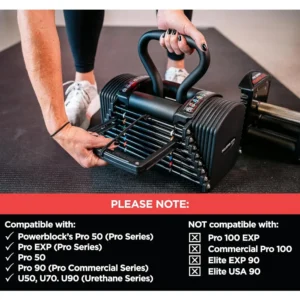 PowerBlock Pro Series Kettlebell Handle