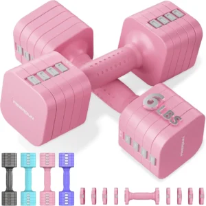 5-in-1 Adjustable Dumbbells