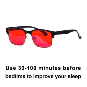 SHINU Red Lens Glasses