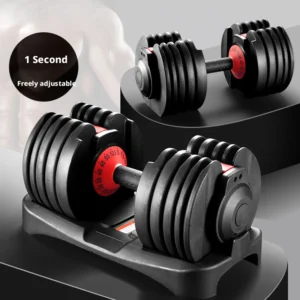 Auto-Locking Adjustable Dumbbell for Full-Body Workouts Home Gym Fitness Equipment Weight Lifting Training Dumbbells